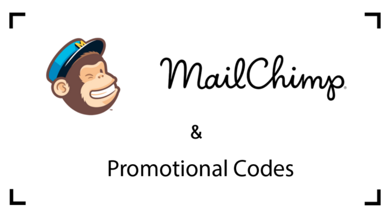 Envía códigos promocionales de un sólo uso a través de Mailchimp