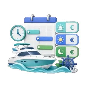 Software de reservas para charter náutico 9 Charter nautico horarios